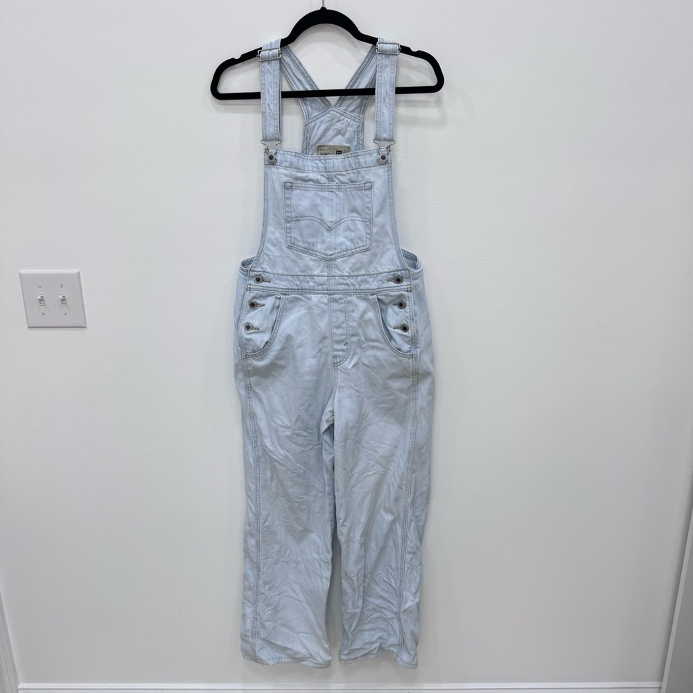 Levi's Silvertab Light Wash Vintage Denim Women's Jean Overalls Size Small